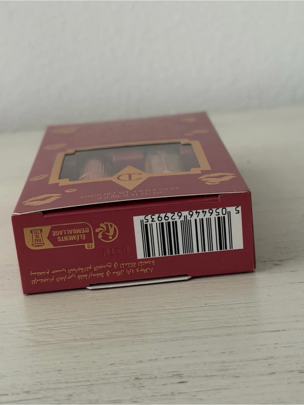Charlotte Tilbury 90s Pink Rose Gloss & Lipstick Duo Set - Brand New